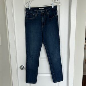 Levi's 721 high rise skinny jeans